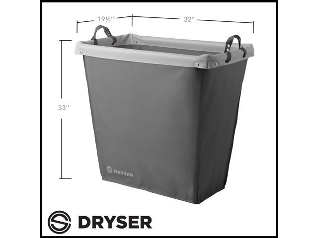 Dryser Large Replacement Commercial Laundry Heavy-duty Canvas Liner for Model 320L Gray
