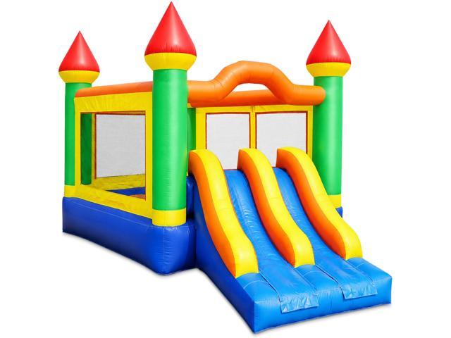 Cloud 9 Commercial Grade Mega Party Bouncer Double Slide Castle Bounce House - 100% PVC 22' x 15' Bouncer - Inflatable Only
