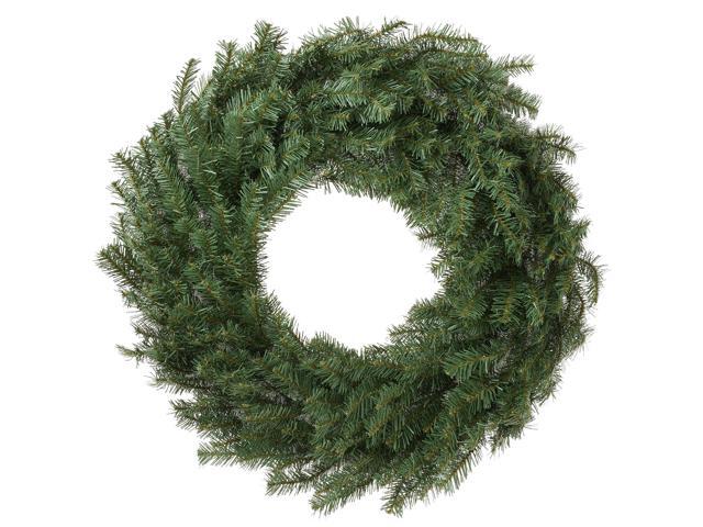 Casafield 36' Fir Artificial Christmas Wreath Holiday DÃ©cor, 300 PVC Tips for Front Door, Window, or Mantel