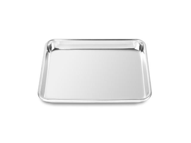 Last Confection 6 Cookie Baking Sheets 9' x 13' - Small Rimmed Aluminum Jelly Roll Trays - Quarter Sheet Pans