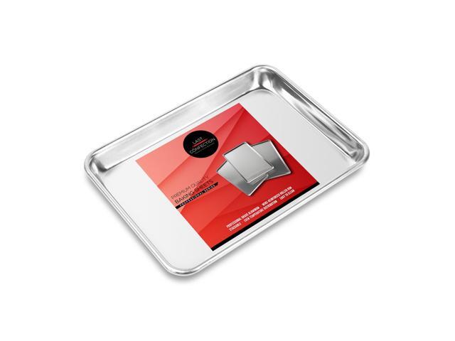 Last Confection 6 Cookie Baking Sheets 9' x 13' - Small Rimmed Aluminum Jelly Roll Trays - Quarter Sheet Pans