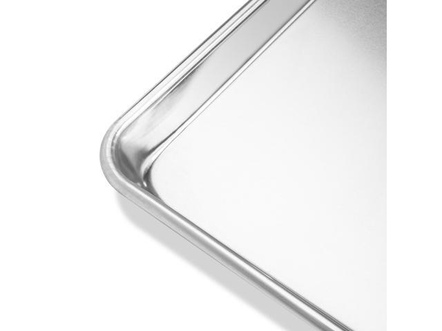 Last Confection 12 Cookie Baking Sheets 13' x 18' - Rimmed Aluminum Jelly Roll Trays - Half Sheet Pans