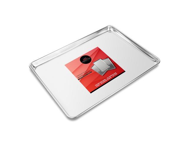 Last Confection 12 Cookie Baking Sheets 15' x 21' - Rimmed Aluminum Jelly Roll Trays - Three-Quarter Sheet Pans