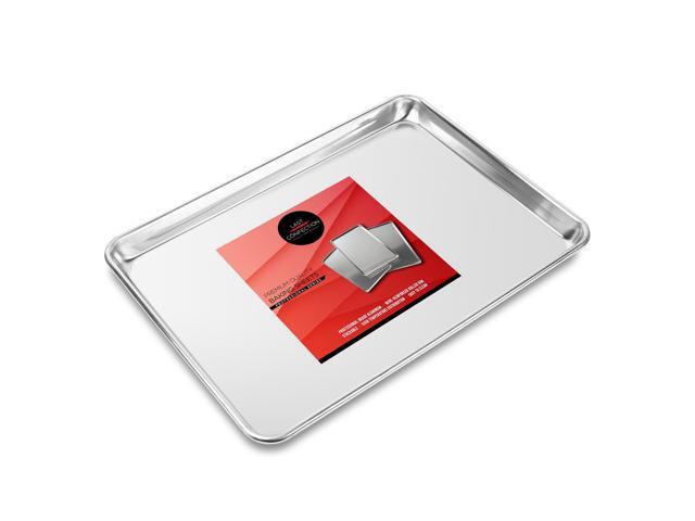 Last Confection 12 Cookie Baking Sheets 13' x 18' - Rimmed Aluminum Jelly Roll Trays - Half Sheet Pans