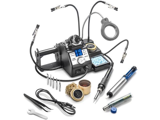Photos - Soldering Tool X-Tronic 3060-PRO-ST-ACC - 75W Soldering Iron Station - 5 Extra Tips, 2 LE