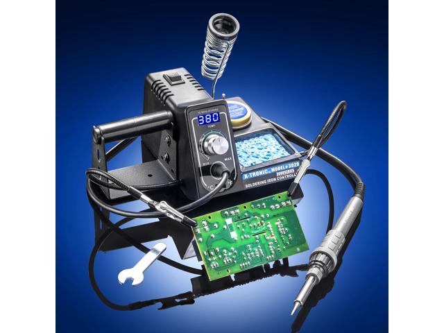 X-Tronic Model #3020-XTS Digital LED Display Soldering Station
