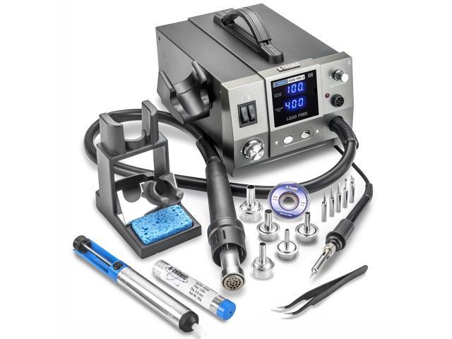 X-Tronic 4040-PRO-X • Platinum Series • 750 Watt Hot Air Rework Soldering Iron Station • Brushless DC Vortex Blower Air System • C/F Conversion,...