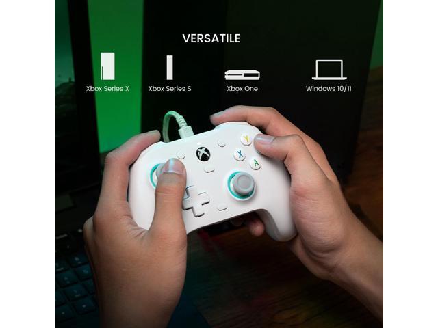 GameSir - G7 SE Wired Controller for Xbox Series X|S|One, Windows 10/11, Plug & Play with Hall Effect Joysticks & Trigger, 3.5mm - White - image 3