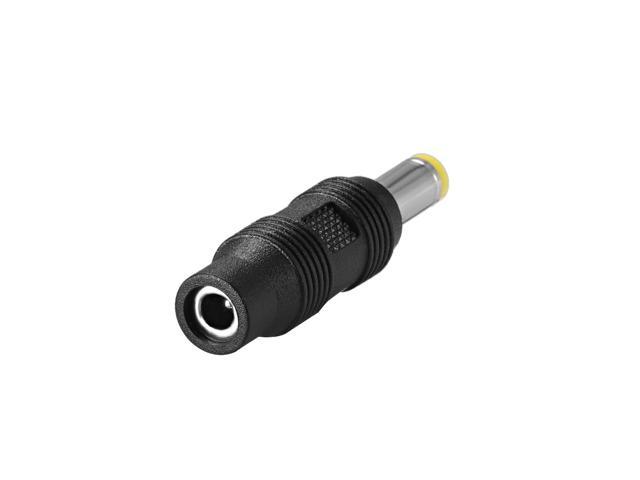 DC Power Converter 5.5mm x 2.1mm Male to 3.5mm x 1.35mm Female Adapter Connector 10Pcs