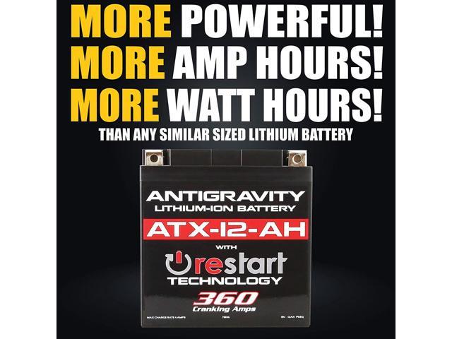 Antigravity ATX12-AH RE-START Lithium Battery