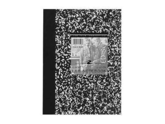 ROARING SPRING 77108 Lab Notebook,8 in. x 10 in.,Green