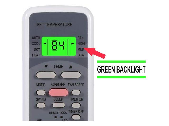 Replacement Remote Control for OLMO AC Air Conditioner Remote Control OS-09HP230V1D OS-12HP230V1D OS-18HP230V1D OS-24HP230V1D