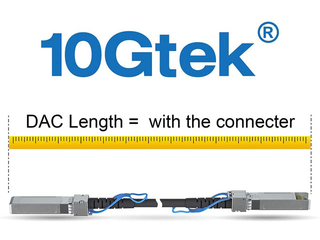 10G SFP+ DAC Cable for Ubiquiti UniFi ES-48/ES-16-XG Passive Direct Attach Copper (DAC) SFP Twinax Cable, 1m