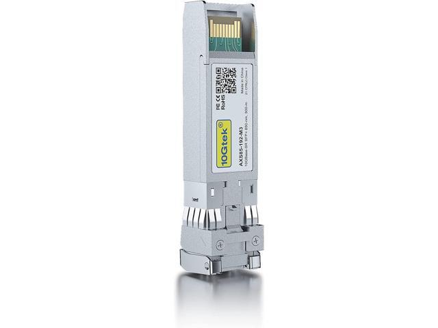 10Gtek 10-PACK 10GBase-SR Multimode SFP+ to LC Fiber Module Transceiver for Cisco SFP-10G-SR, Ubiquiti UF-MM-10G, Meraki, Mikrotik, Netgear,...