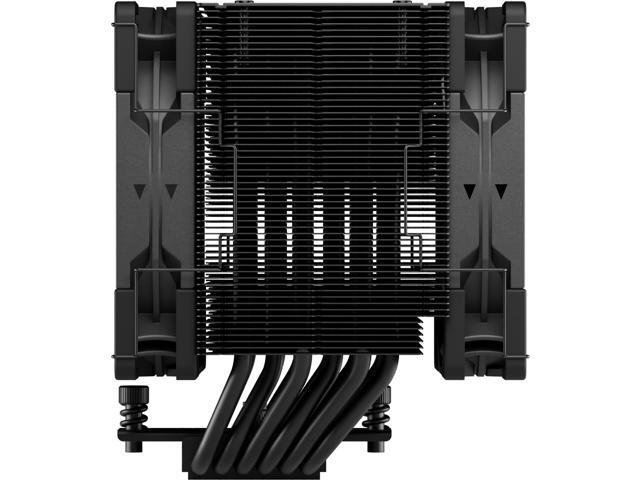Scythe Mugen 6 Dual Fan Black Edition CPU Air Cooler, Intel LGA1700, LGA1151, AMD AM5, AM4 support,120mm, Single Tower, Aluminium Top Cover...
