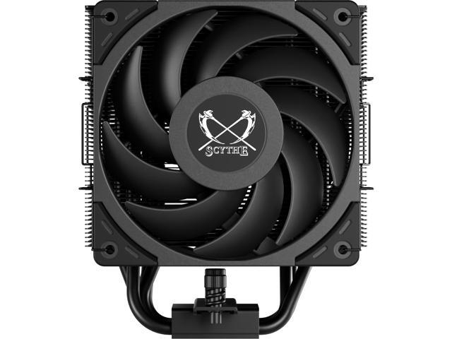 Scythe Mugen 6 Dual Fan Black Edition CPU Air Cooler, Intel LGA1700, LGA1151, AMD AM5, AM4 support,120mm, Single Tower, Aluminium Top Cover...