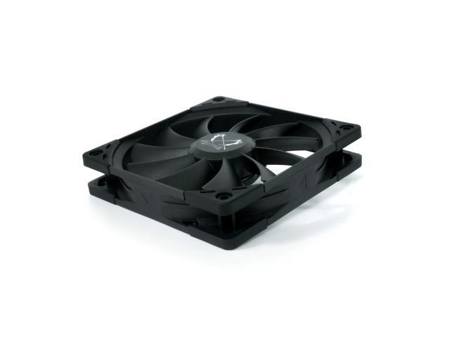 Scythe Kaze Flex II 120 PWN - 2000RPM 120mm x 25mm Air Flow Optimized Quiet Operating Computer Case Fan, Fluid Dynamic Bearing, 4-Pin Connector,...