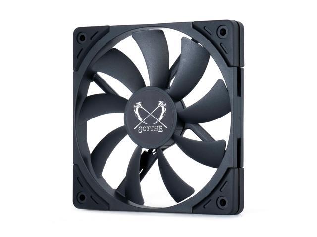 Scythe Kaze Flex II 120 Slim PWN - 1800 RPM, 120mm x15mm Premium Quiet Operating Computer Case Fan, Fluid Dynamic Bearing, 4-Pin Connector, Single...
