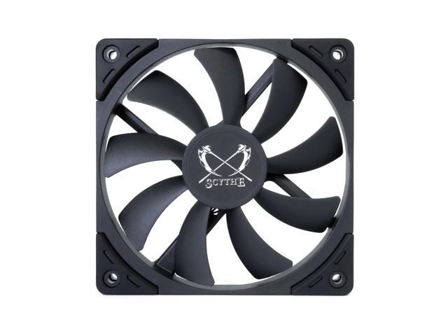 Scythe Kaze Flex II 120 Slim PWN - 1800 RPM, 120mm x15mm Premium Quiet Operating Computer Case Fan, Fluid Dynamic Bearing, 4-Pin Connector, Single...