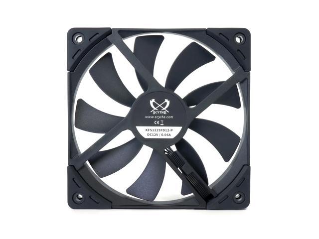 Scythe Kaze Flex II 120 Slim PWN - 1500 RPM, 120mm x15mm Premium Quiet Operating Computer Case Fan, Fluid Dynamic Bearing, 4-Pin Connector, Single...