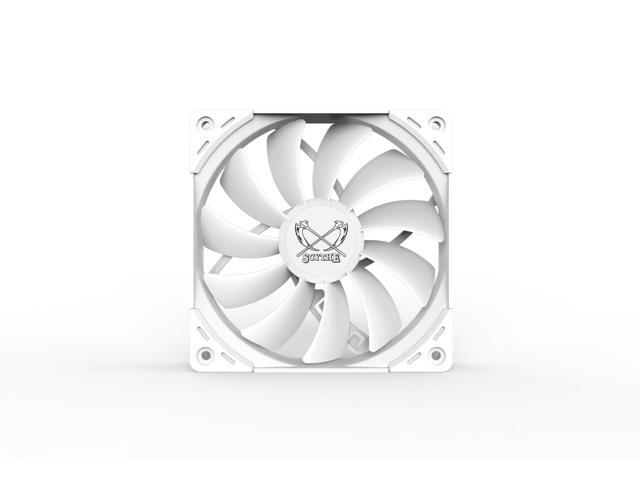 Scythe Kaze Flex II 120 PWN - 2000RPM 120mm x 25mm Air Flow Optimized Quiet Operating Computer Case Fan, Fluid Dynamic Bearing, 4-Pin Connector,...