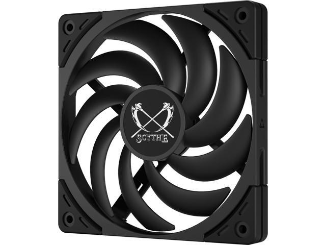 Scythe Wonder Tornado 120 PWN Slim - 2000 RPM, 120mm x 15mm High-Performance Computer Case Fan, Fluid Dynamic Bearing, 4-Pin Connector, Single...