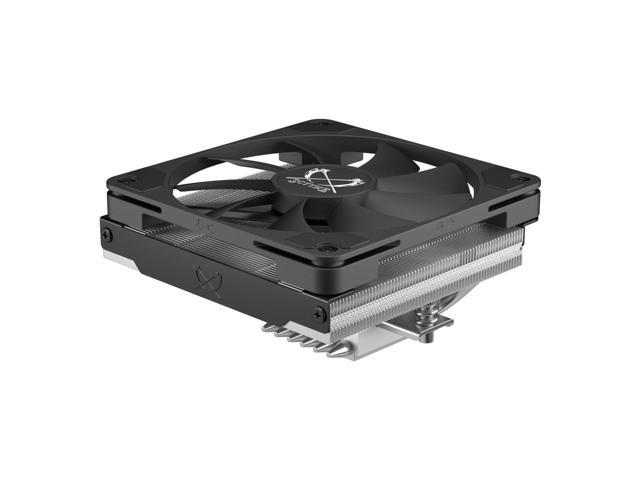 SCYTHE Big Shuriken 4 Low Profile CPU Cooler, 4.7' x 4.8' x 2.6', 12V, 200W, 31.78dB, Compatible with Desktop, Laptop, Server, Other Electronic...