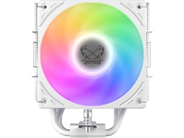 Scythe Mugen 6 CPU Air Cooler, Intel LGA1700, LGA1151, AMD AM5, AM4 Support,120mm, Single Tower, Aluminium Top Cover (Scythe Mugen 6 Dual White...