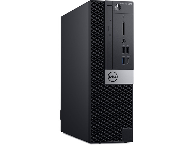 Dell OptiPlex 5070 Desktop, Intel Core i7-9700 Upto 4.7GHz, 16GB RAM, 512GB NVMe SSD, DVDRW, DisplayPort, Wi-Fi, Windows 10 Pro