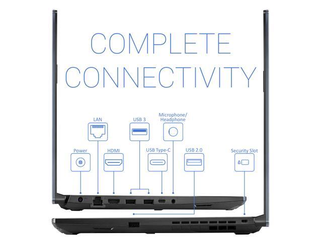 ASUS TUF A15 Gaming Notebook, 15.6' FHD Display, AMD Ryzen 7 4800H Upto 4.2GHz, 8GB RAM, 512GB NVMe, NVIDIA GeForce RTX 2060, HDMI, DisplayPort via...