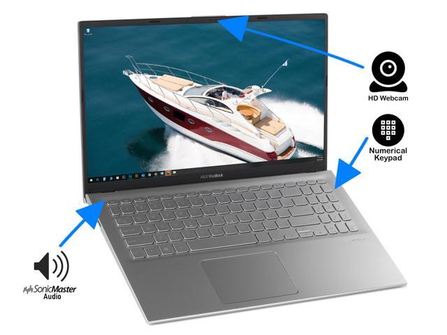 ASUS Vivobook Notebook, 15.6' FHD Display, AMD Ryzen 5 3500U Upto 3.7GHz, 8GB RAM, 1TB NVMe SSD, Vega 8, HDMI, Card Reader, Wi-Fi, Bluetooth,...