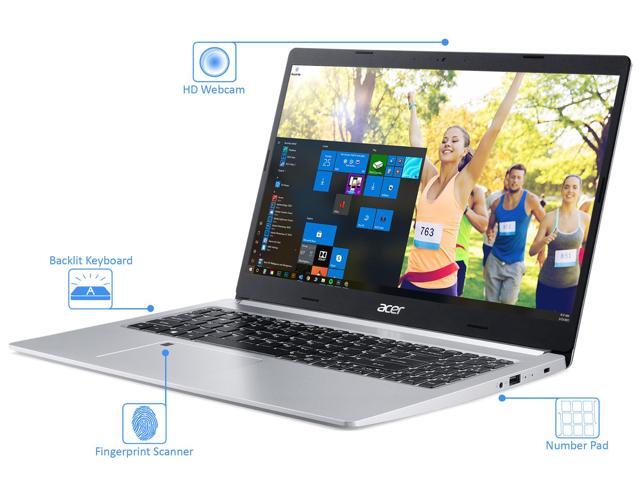 Acer Aspire 5 Notebook, 15.6' IPS FHD Display, Intel Core i3-1005G1 Upto 3.4GHz, 4GB RAM, 1TB NVMe SSD, HDMI, Wi-Fi, Bluetooth, Windows 10 Home S