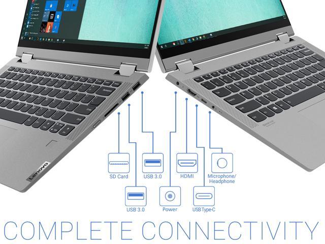 Lenovo Flex 5i 2-in-1, 14' IPS FHD Touch Display, Intel Core i7-1165G7 Upto 4.7GHz, 12GB RAM, 512GB NVMe SSD, HDMI, Card Reader, Wi-Fi, Bluetooth,...