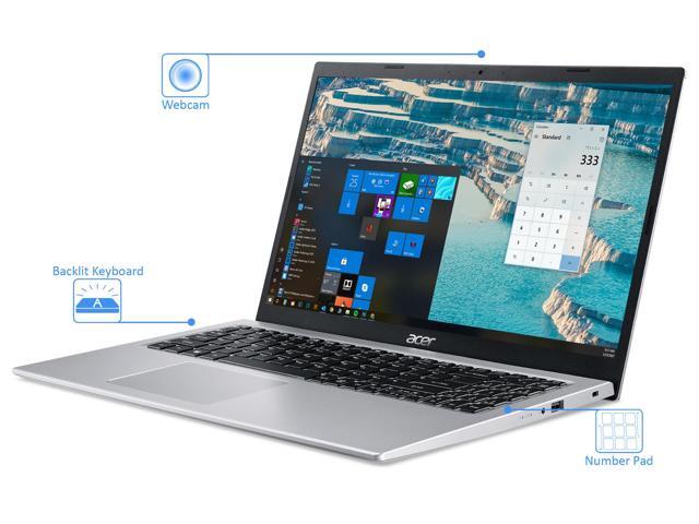 Acer Aspire 5 Laptop, 15.6' IPS FHD Display, Intel Core i3-1115G4 Upto 4.1GHz, 4GB RAM, 512GB NVMe SSD, HDMI, Wi-Fi, Bluetooth, Windows 10 Pro S