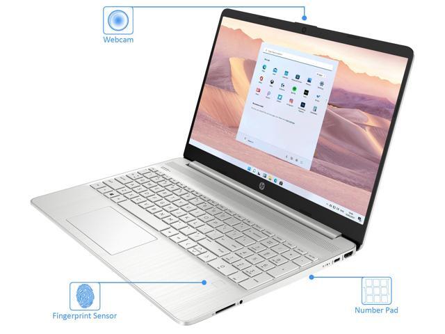 HP 15 Laptop, 15.6' IPS FHD Display, Intel Core i5-1135G7 Upto 4.2GHz, 32GB RAM, 512GB NVMe SSD, HDMI, Card Reader, Wi-Fi, Bluetooth, Windows 11 Pro S