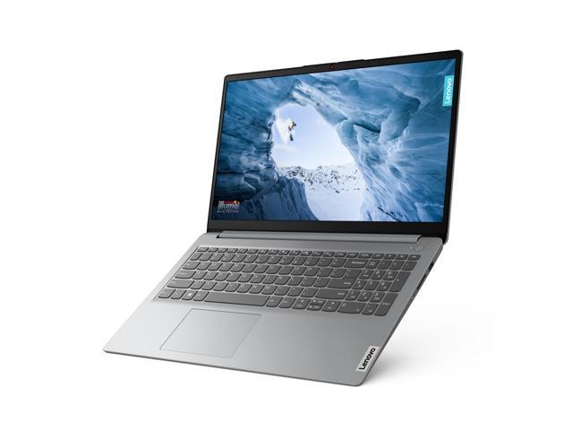 Lenovo IdeaPad 1 Laptop, 15.6' HD Display, Intel Celeron N4500 Upto 2.8GHz, 4GB RAM, 128GB eMMC, Windows 11 Pro