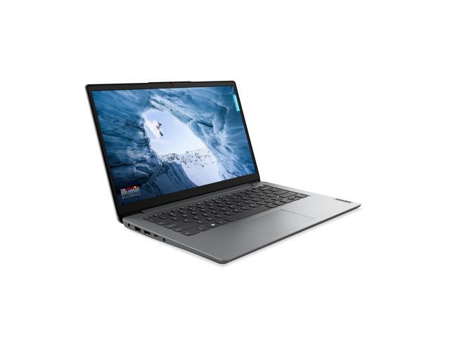 Lenovo IdeaPad 1i Laptop, 14' HD Display, Intel Celeron N4500 Upto 2.8GHz, 4GB RAM, 128GB eMMC, Windows 11 Home (82LV0075US)