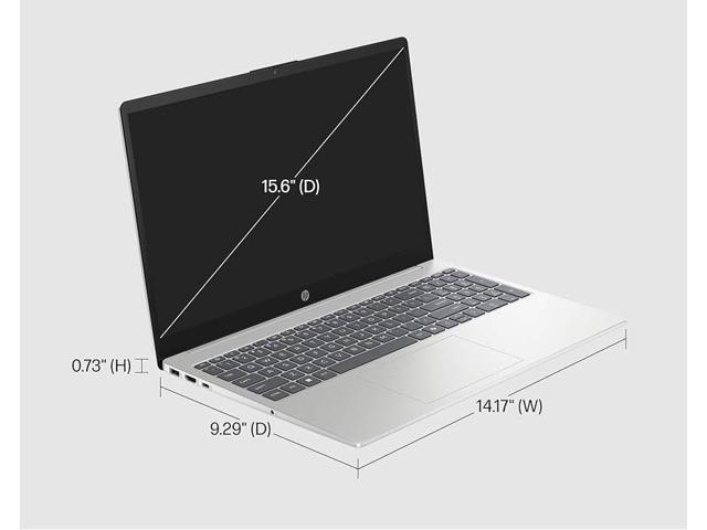 HP 15-fc Laptop, 15.6' HD Touch Display, AMD Ryzen 3 7320U Upto 4.1GHz, 8GB RAM, 256GB SSD, Windows 11 Home (B8QH9UA#ABA)