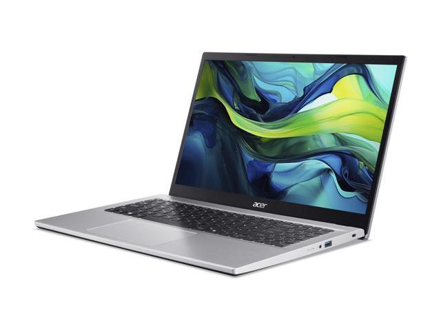 Acer Aspire Lite AL15 Laptop, 15.6' FHD Display, Intel Core N150 Upto 3.6GHz, 4GB RAM, 256GB SSD, Windows 11 Home