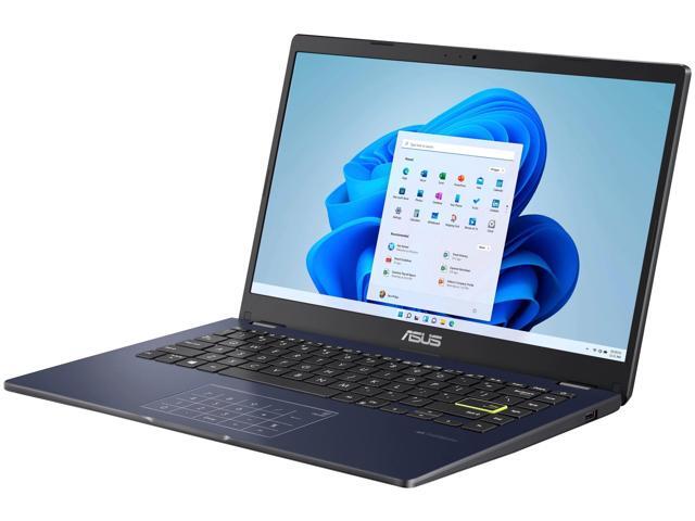 ASUS VivoBook Go Laptop, 14' FHD Display, Intel Celeron N4500 Upto 2.8GHz, 4GB RAM, 128GB eMMC, Windows 11 Pro