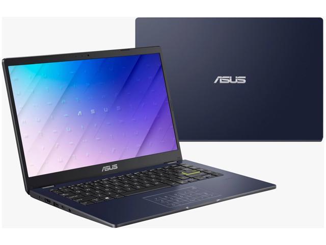 ASUS VivoBook Go Laptop, 14' FHD Display, Intel Celeron N4500 Upto 2.8GHz, 4GB RAM, 128GB eMMC, Windows 11 Pro