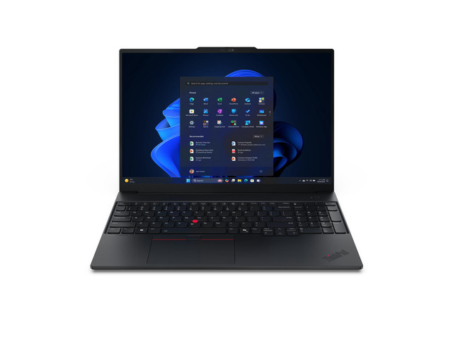 Lenovo ThinkPad E16 Gen 3 Laptop, 16' WUXGA Display, Intel Core Ultra 7 255H Upto 5GHz, 16GB RAM, 2TB SSD, Backlit keys, Fingerprint Reader,...