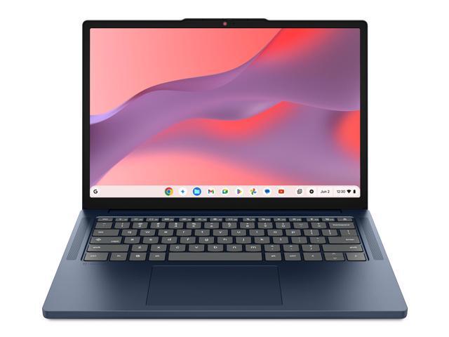 Lenovo IdeaPad Slim 3 Laptop, 14' WUXGA Touch Display, MediaTek Kompanio 540 Upto 2.6GHz, 4GB RAM, 64GB eMMC, Chrome OS (83SX0000US)