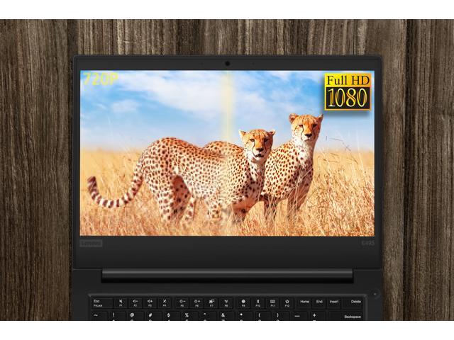 Lenovo thinkPad E495 Notebook, 14' HD Display, AMD Ryzen 5 3500U Upto 3.7GHz, 32GB RAM, 1TB NVMe SSD, Vega 8, HDMI, DisplayPort via USB-C, Card...