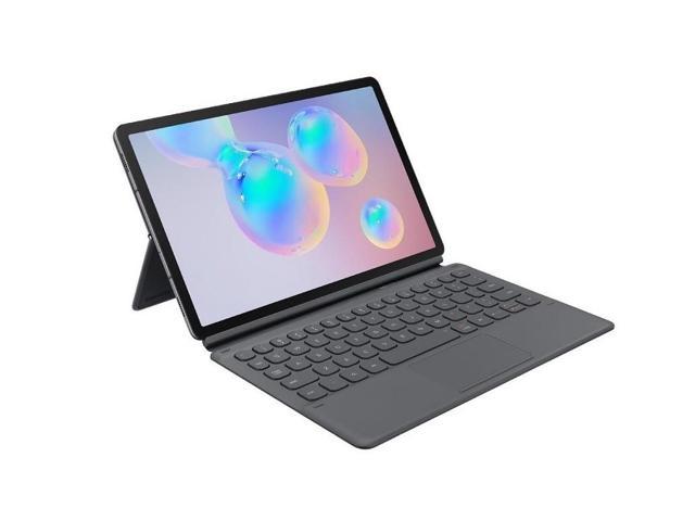 Samsung EF-DT860 Book Cover and Keyboard French For Galaxy Tab S6 Gray EF-DT860UJEGCA