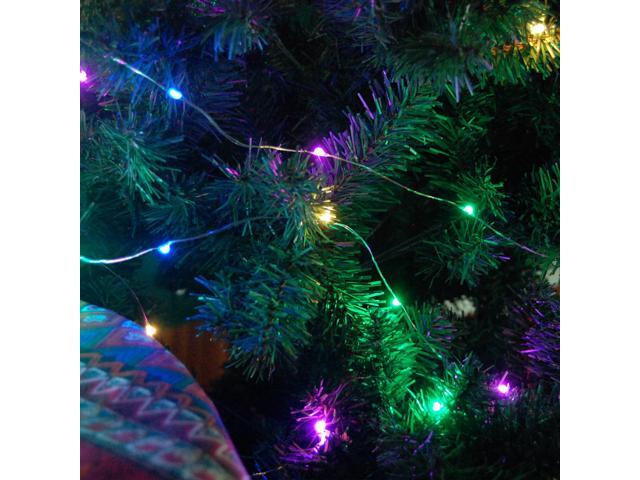 Fuji Labs Remote Controlled 100 Mini LED 10-Meter 6 stranded Multi-Color Multi-Mode Battery Powered String Light