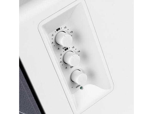 Edifier - R1280T Powered Bookshelf Speakers/Computer Speakers/Studio Monitor Speakers, 2.0 Active Near Field Monitors 42 Watts RMS - Black - image 4