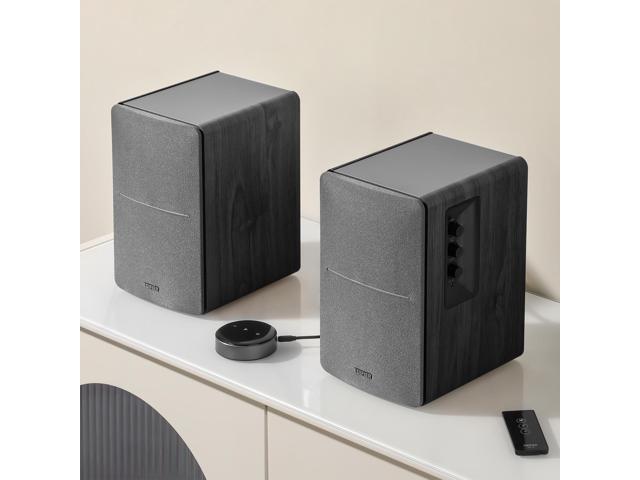 Edifier - R1280T Powered Bookshelf Speakers/Computer Speakers/Studio Monitor Speakers, 2.0 Active Near Field Monitors 42 Watts RMS - Black - image 7
