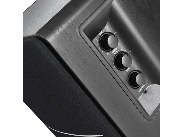 Edifier - R1280DBs Powered Bluetooth Computer Speakers, Bookshelf Speakers - 42W RMS - Soundfield Spacializer - Studio Monitors - Black - image 5