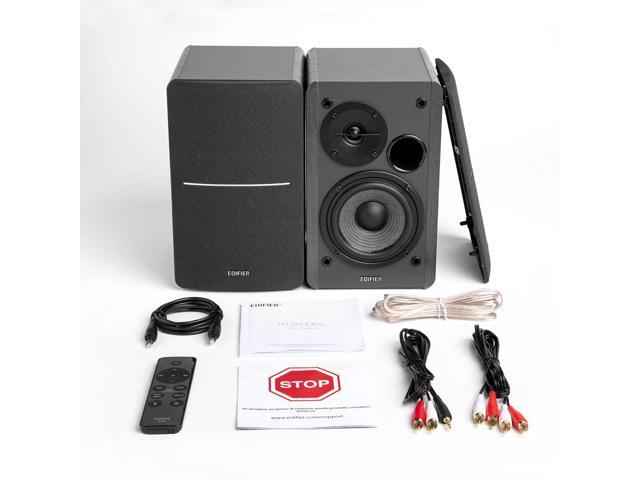 Edifier - R1280DBs Powered Bluetooth Computer Speakers, Bookshelf Speakers - 42W RMS - Soundfield Spacializer - Studio Monitors - Black - image 7